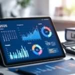 2026 yılı iş hukuku hakları, kıdem tazminatı ve maaş hesaplama rehberini temsil eden finansal dokümanlar ve dijital tablet.