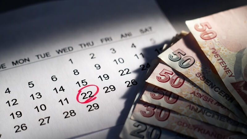 Gecikme faizi hesaplama, takvim ve hesap makinesi