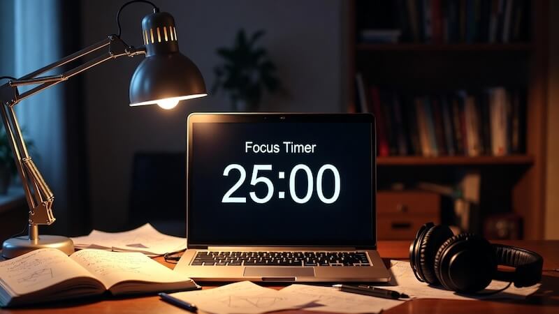 2026 Pomodoro sayacı ve çözülen soru takip sistemi.