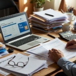 Yurt dışından ödeme alma yöntemleri, Wise, Payoneer ve kripto transfer ekranlı freelance çalışma masası.