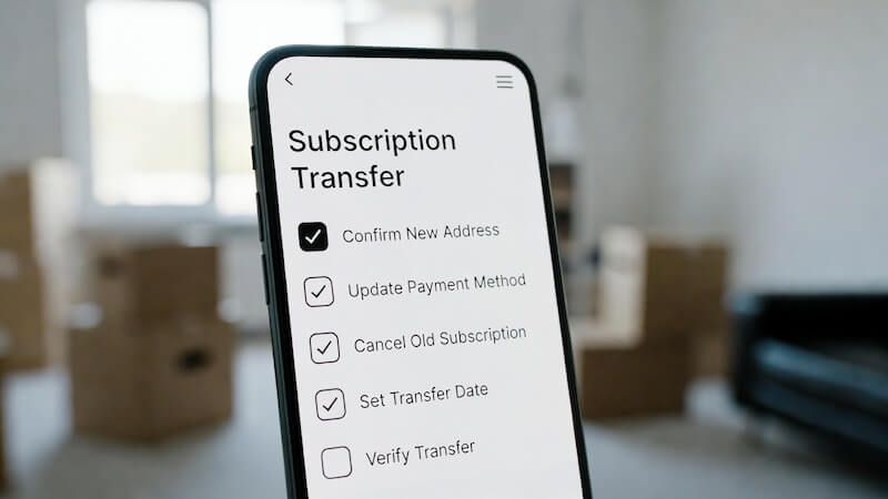 Abone Taşıma Çek Listesi: Elektrik, Su, Doğalgaz