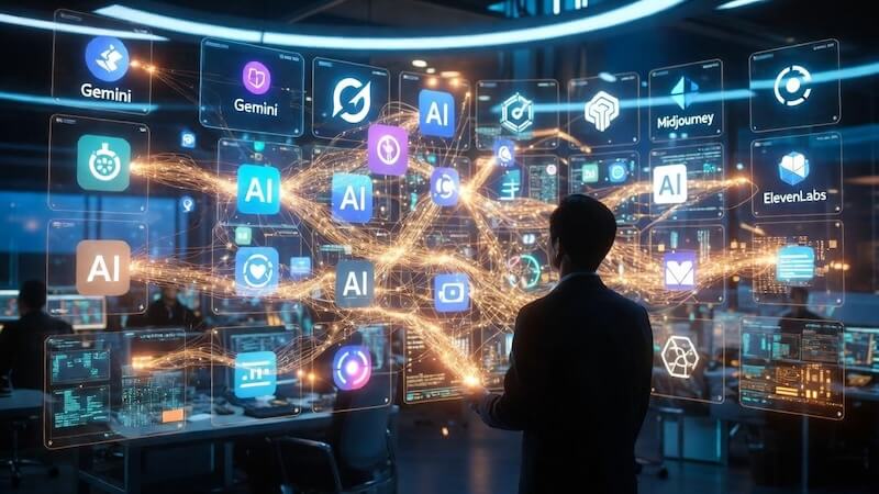 Yapay Zeka Araçlarını Birbirine Bağlayan 5 Süper Otomasyon Senaryosu