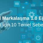 Dijital Markalaşma 1.0 Eğitimi Almak İçin 10 Sebep